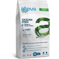 Сухой корм для щенков мелких пород Alleva Holistic Ocean Fish + Hemp & Aloe vera Puppy Mini