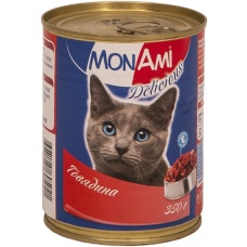 MonAmi консервы для кошек Говядина