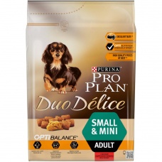 Pro Plan Duo Delice сухой корм для собак мелких пород, говядина